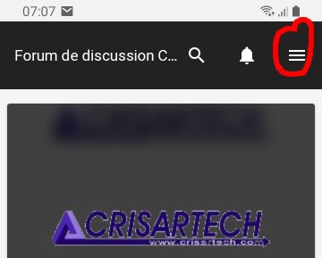 Conseil important _ important advise !! Forummenu